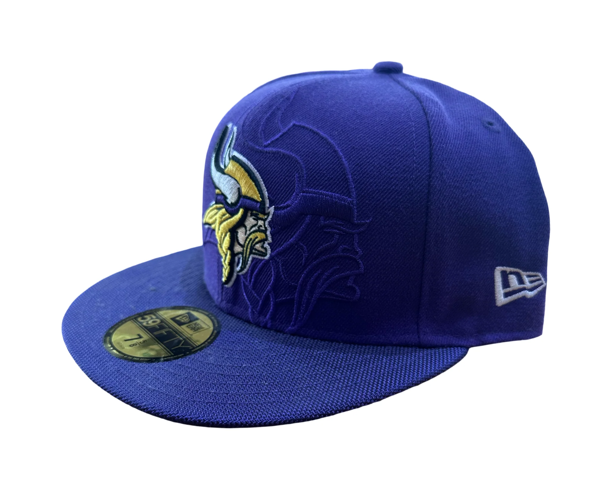 New Era Vikings Youth Hat - Fitted Purple - Image 3