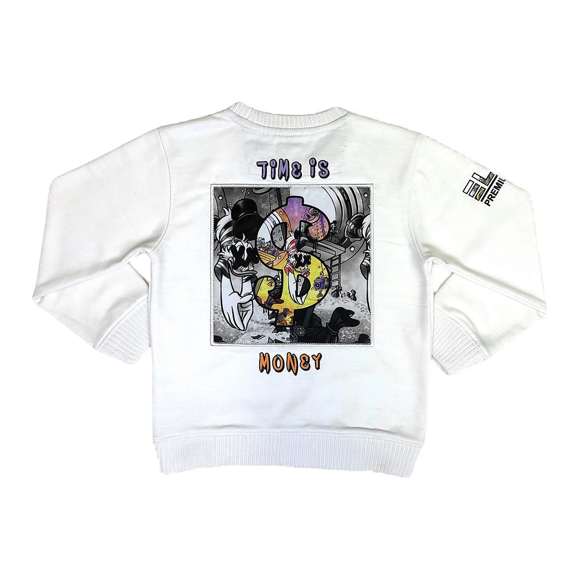 Elite Premium Kids Sweatshirt White