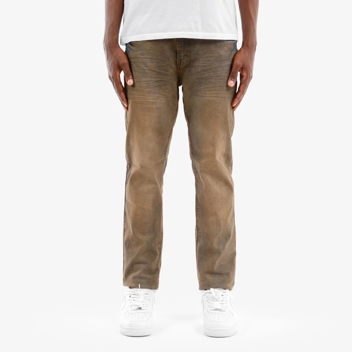 Copper Rivet Oil Tint Jeans - Vintage Wash - Image 2