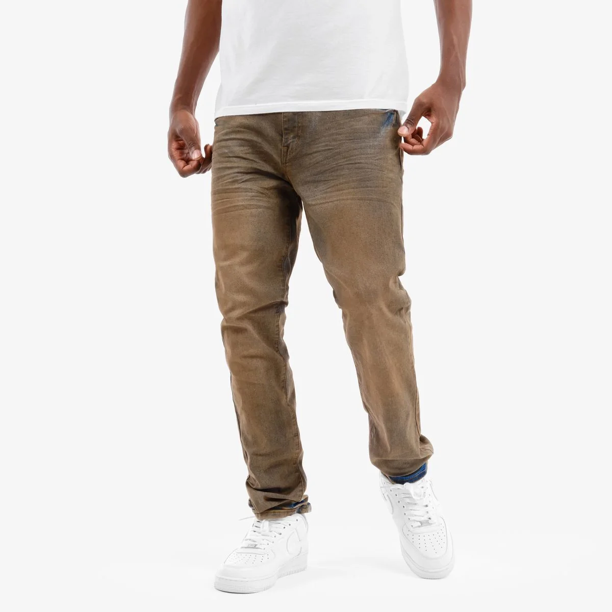 Copper Rivet Vintage Jeans - Slim Fit - Image 3
