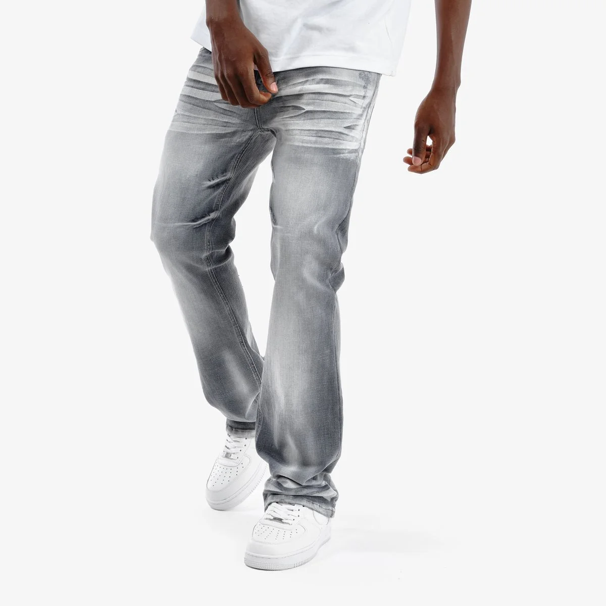 Copper Rivet Cross Hatch Pants - Flare Fit - Image 4