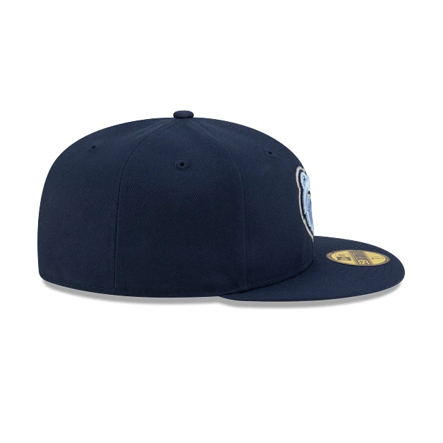 New Era Bear Youth Hat - Embroidered Navy - Image 4