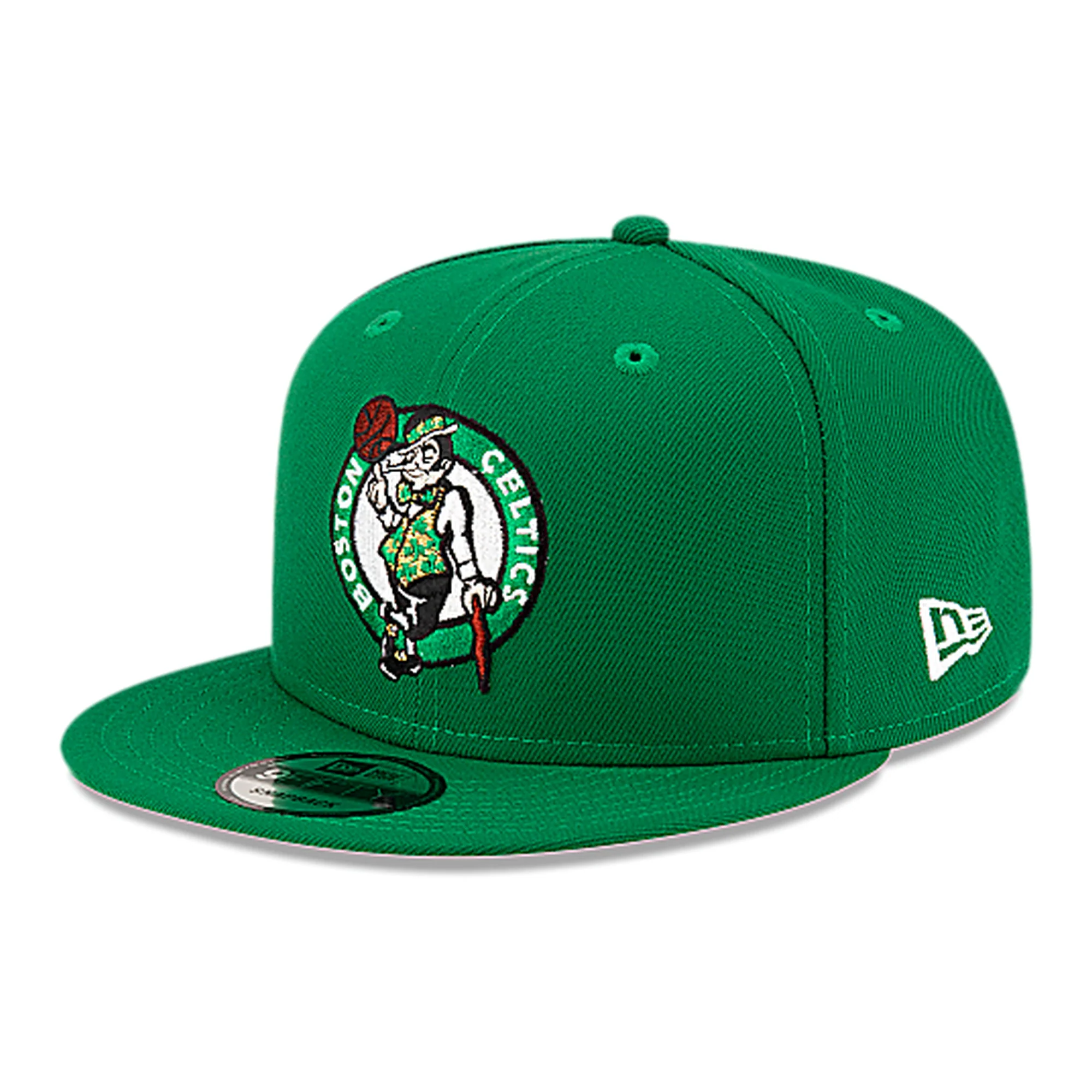New Era Celtics Snapback Hat - Embroidered Green