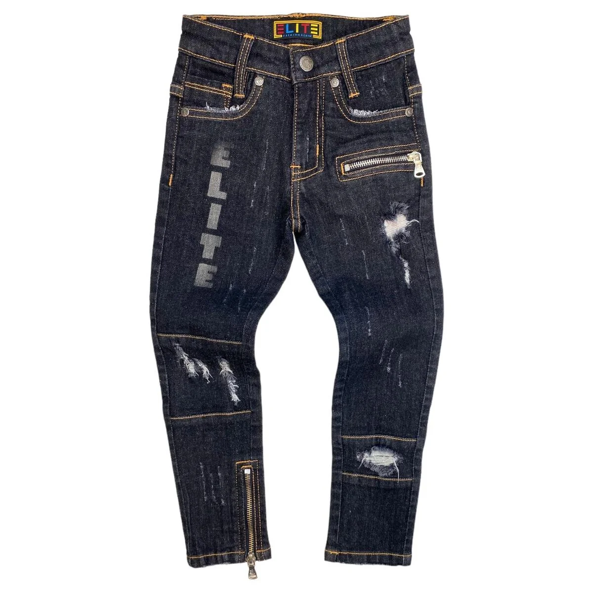 Elite Premium Jeans Kids - Dark Wash - Image 2