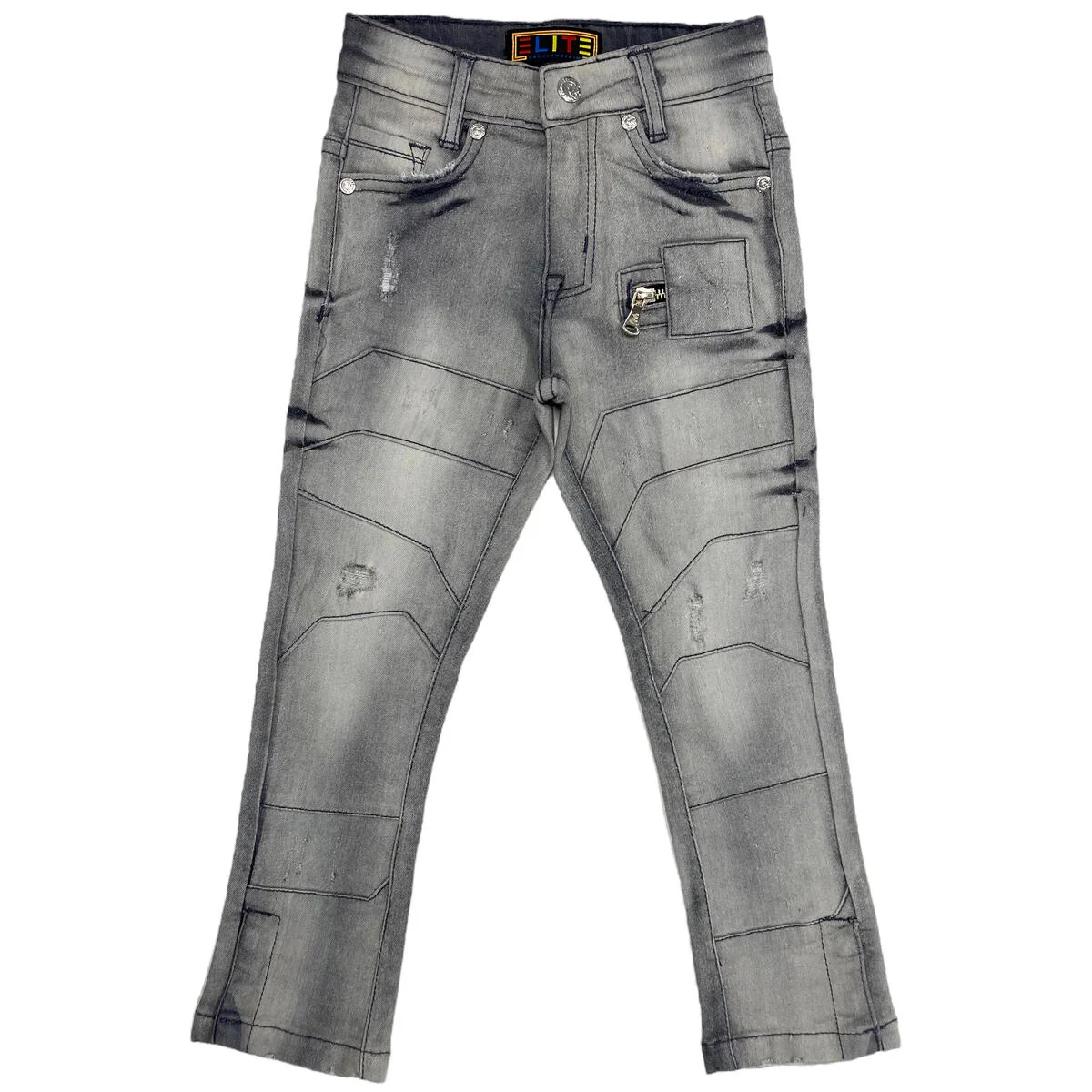 Elite Premium Jeans Kids - Feature Grey - Image 2