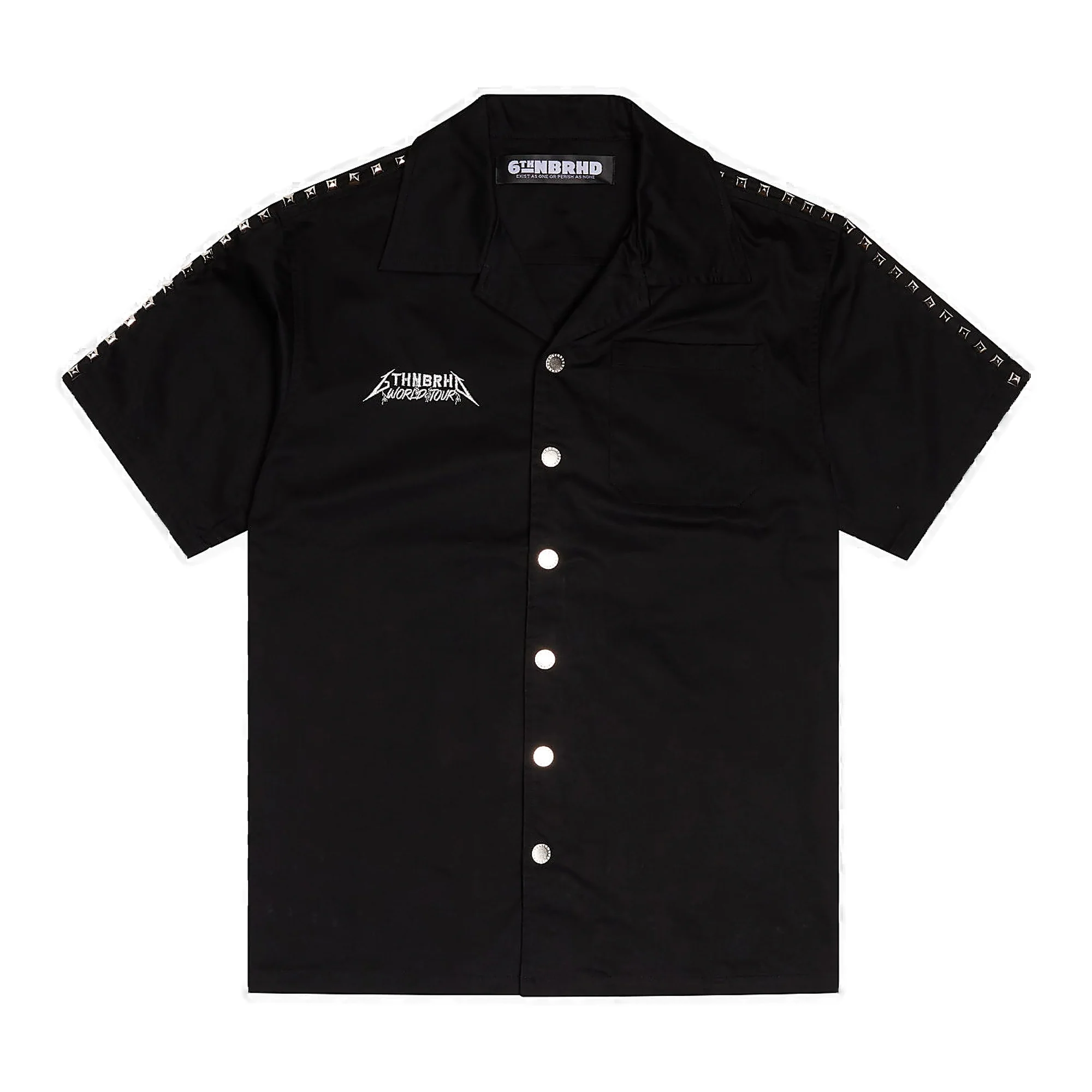 6Th Nbrhd Rockstar Men's Shirt Black