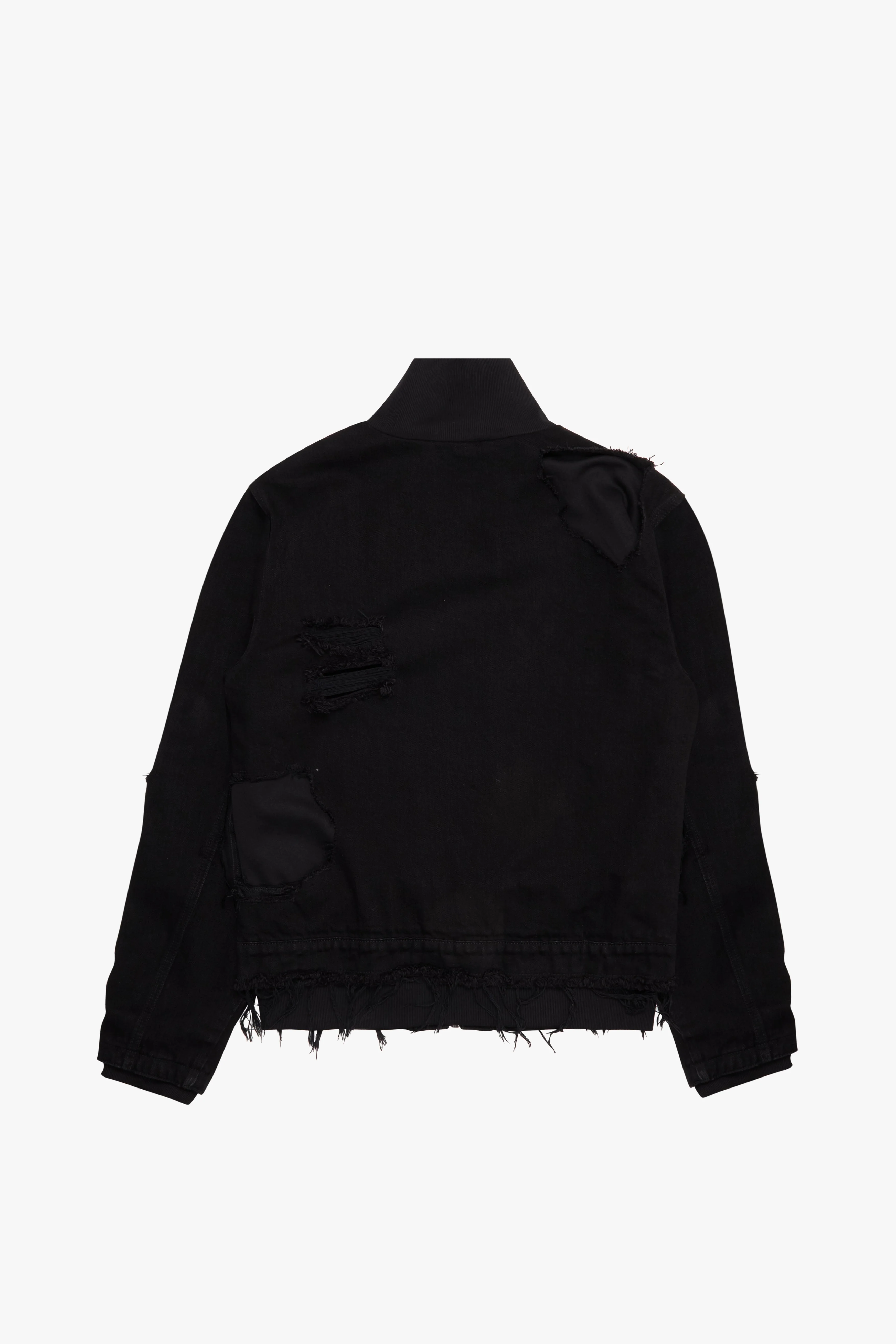 6Th Nbrhd Stripes Men's Jacket Black - Image 4