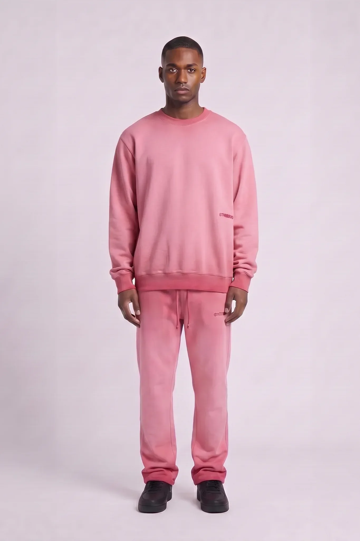 6Th Nbrhd Men's Sweatpants Vtg Red - Image 8