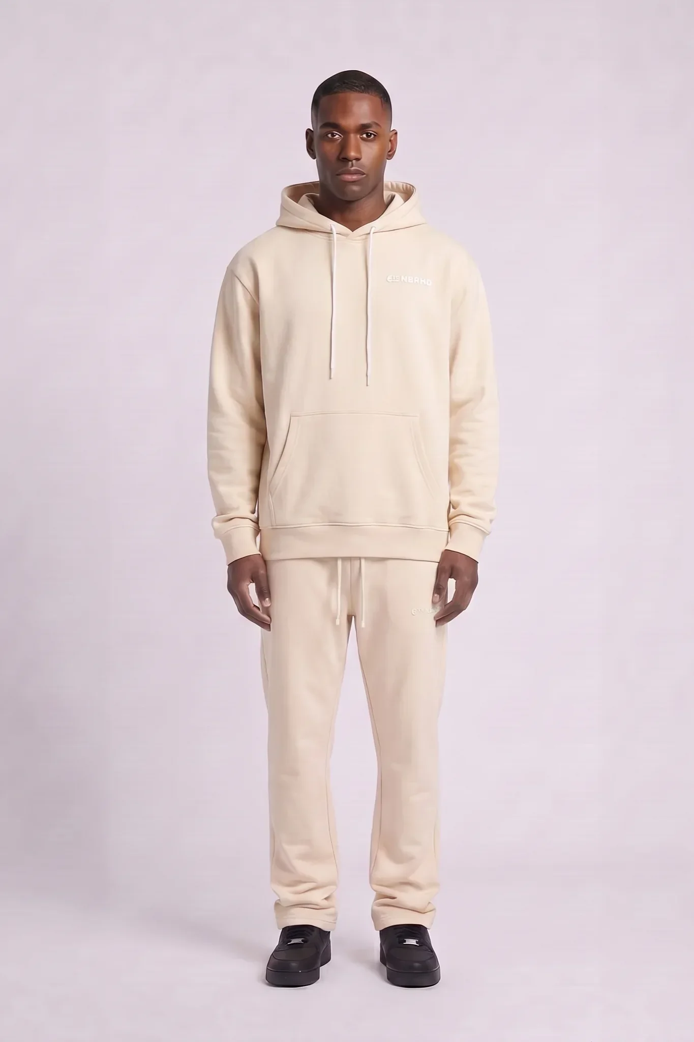 6Th Nbrhd Men's Hoodie Cream - Image 7