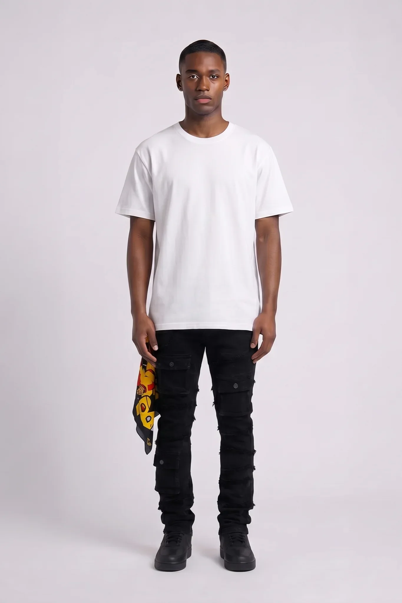 6Th Nbrhd Immortal Men's Jeans Black - Image 6