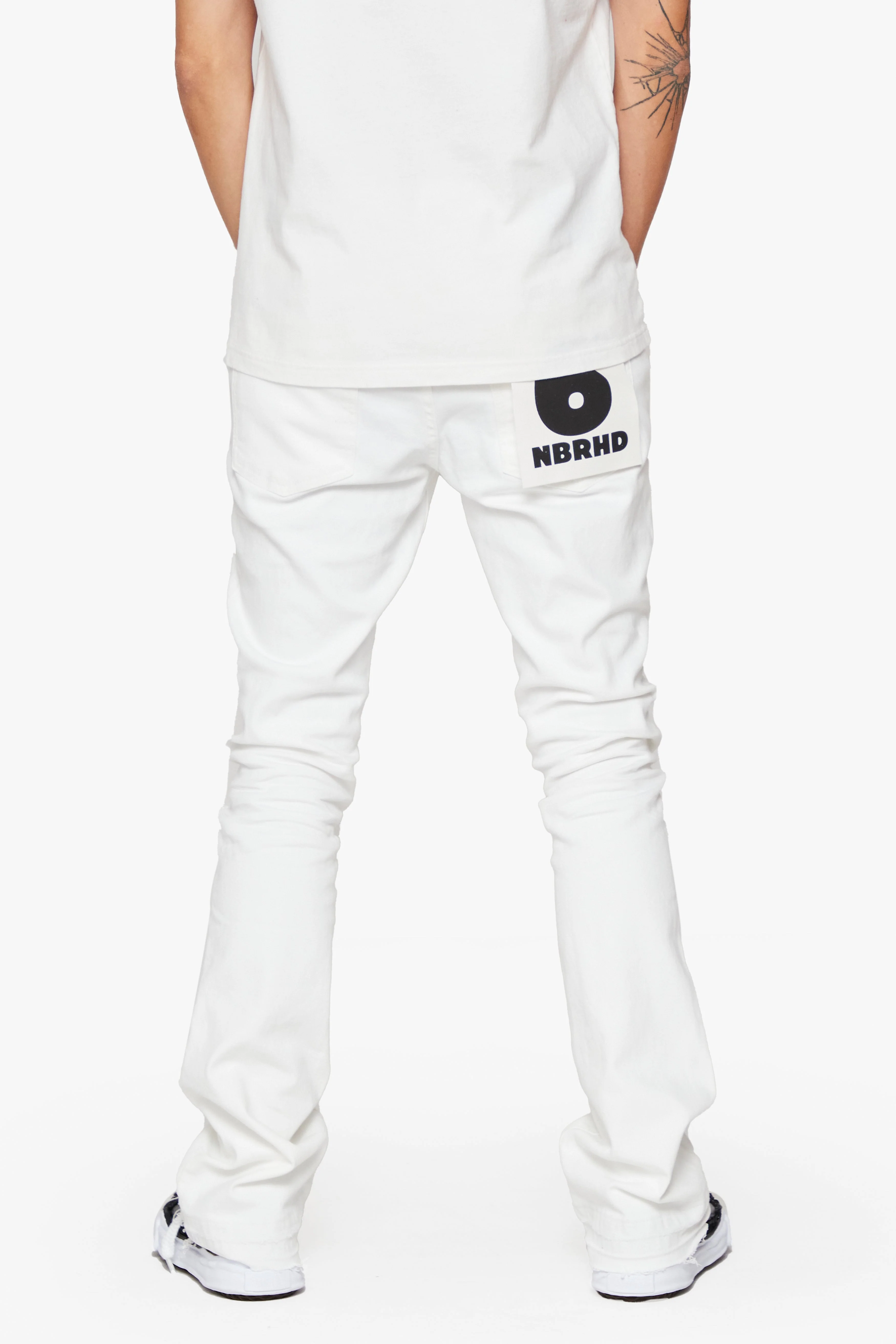 6Th Nbrhd Wuadlupe Men's Jeans White - Image 3