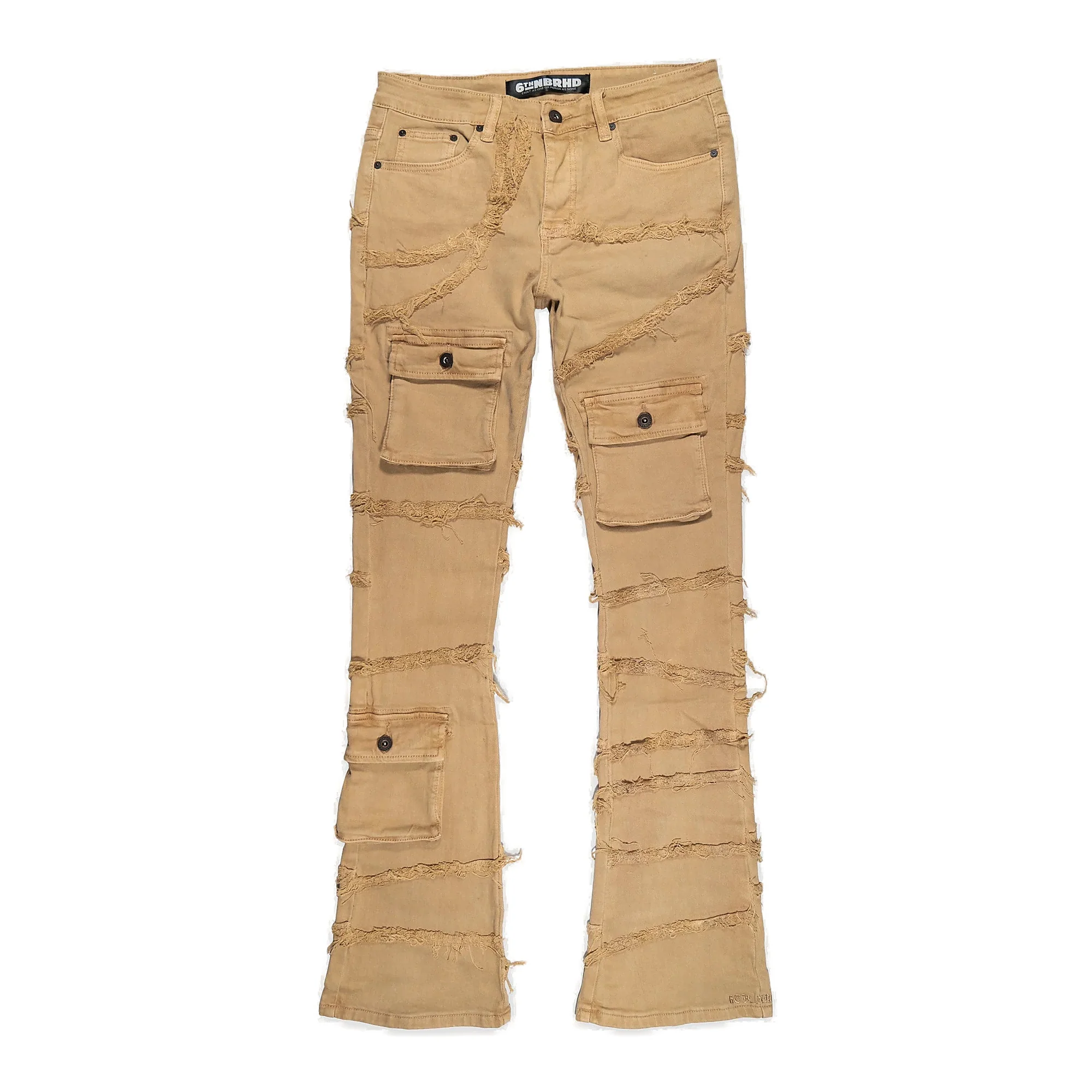 6Th Nbrhd Immortal Men's Jeans Beige