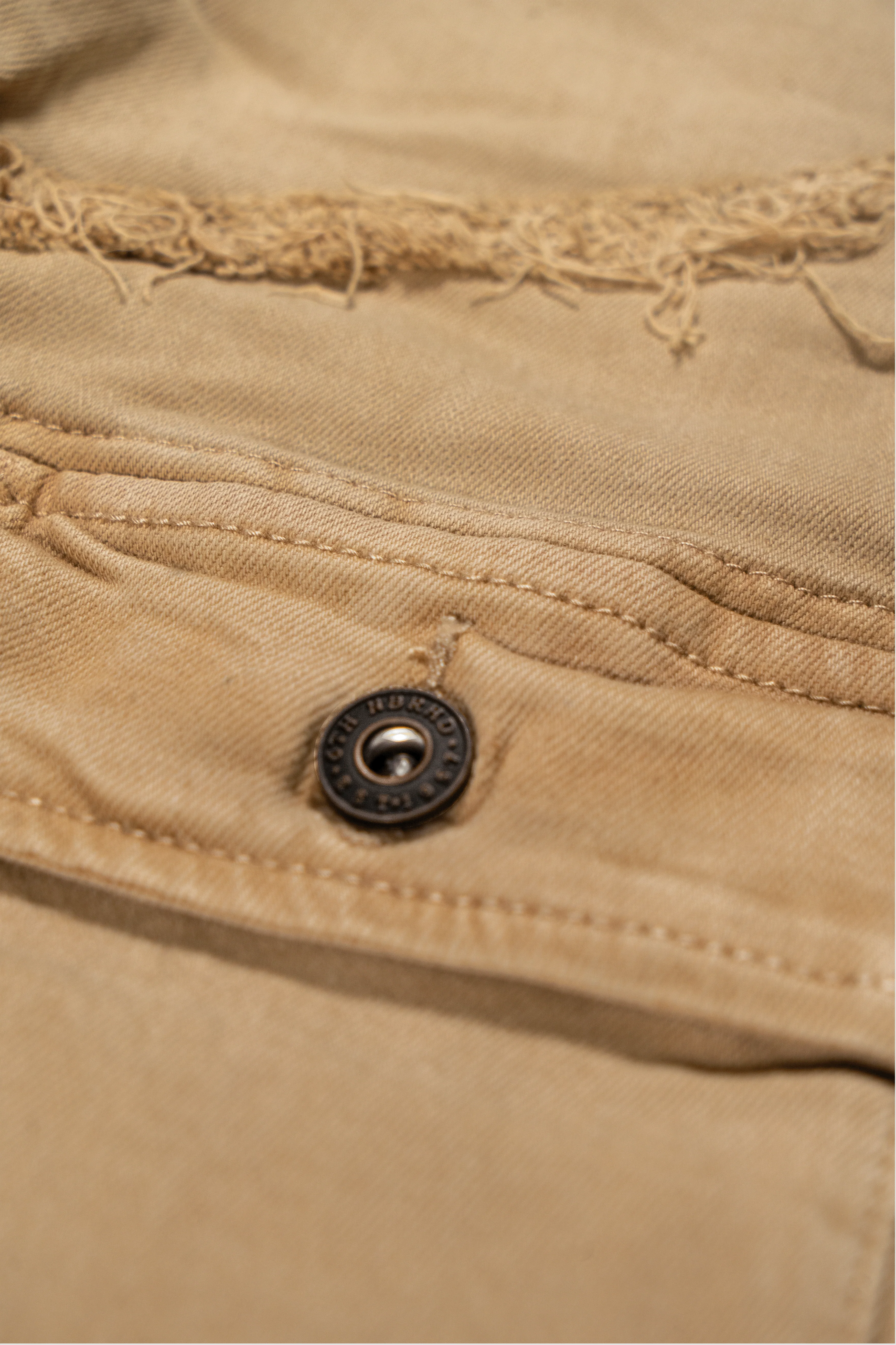 6Th Nbrhd Immortal Men's Jeans Beige - Image 7