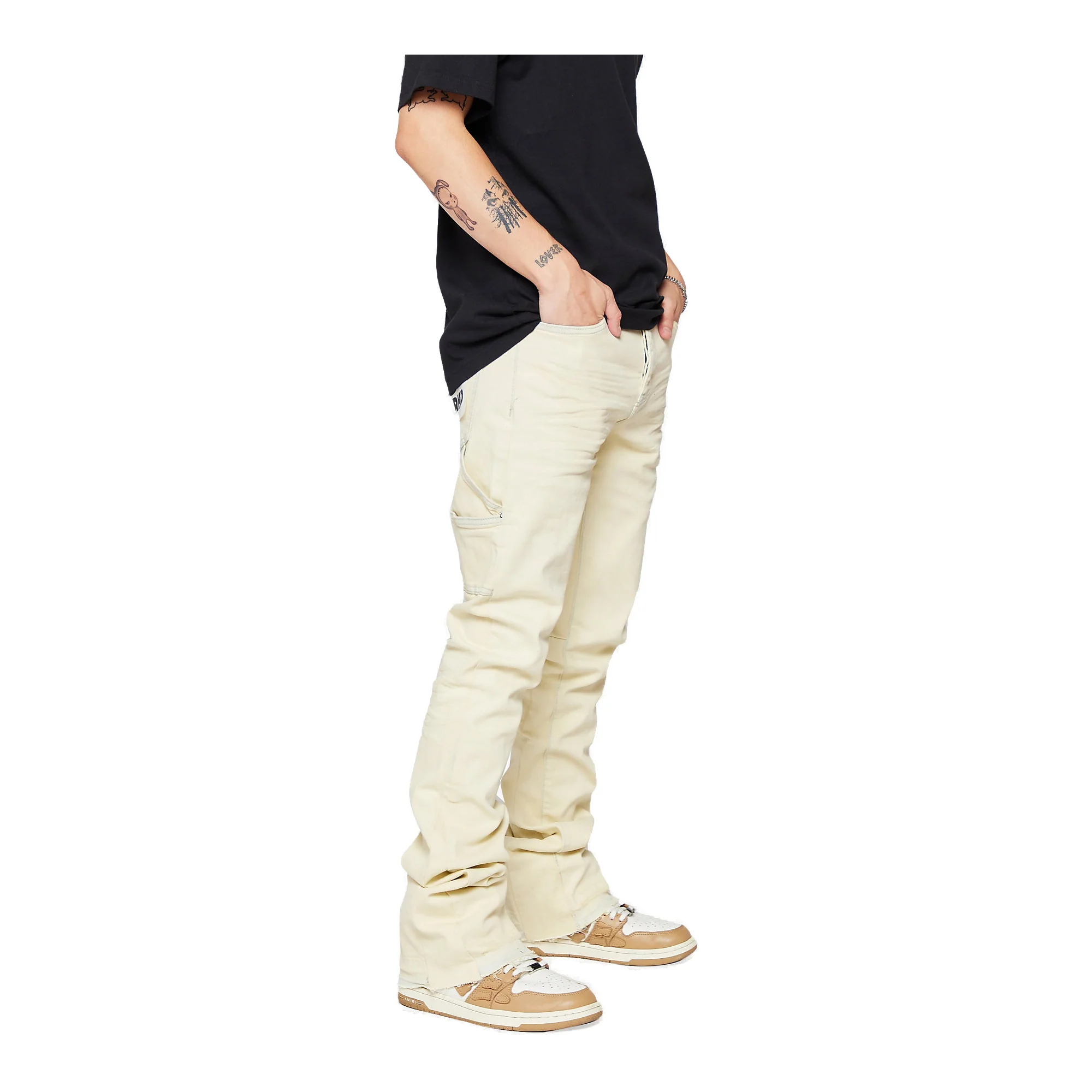 6Th Nbrhd New Fields Men's Jeans Cream