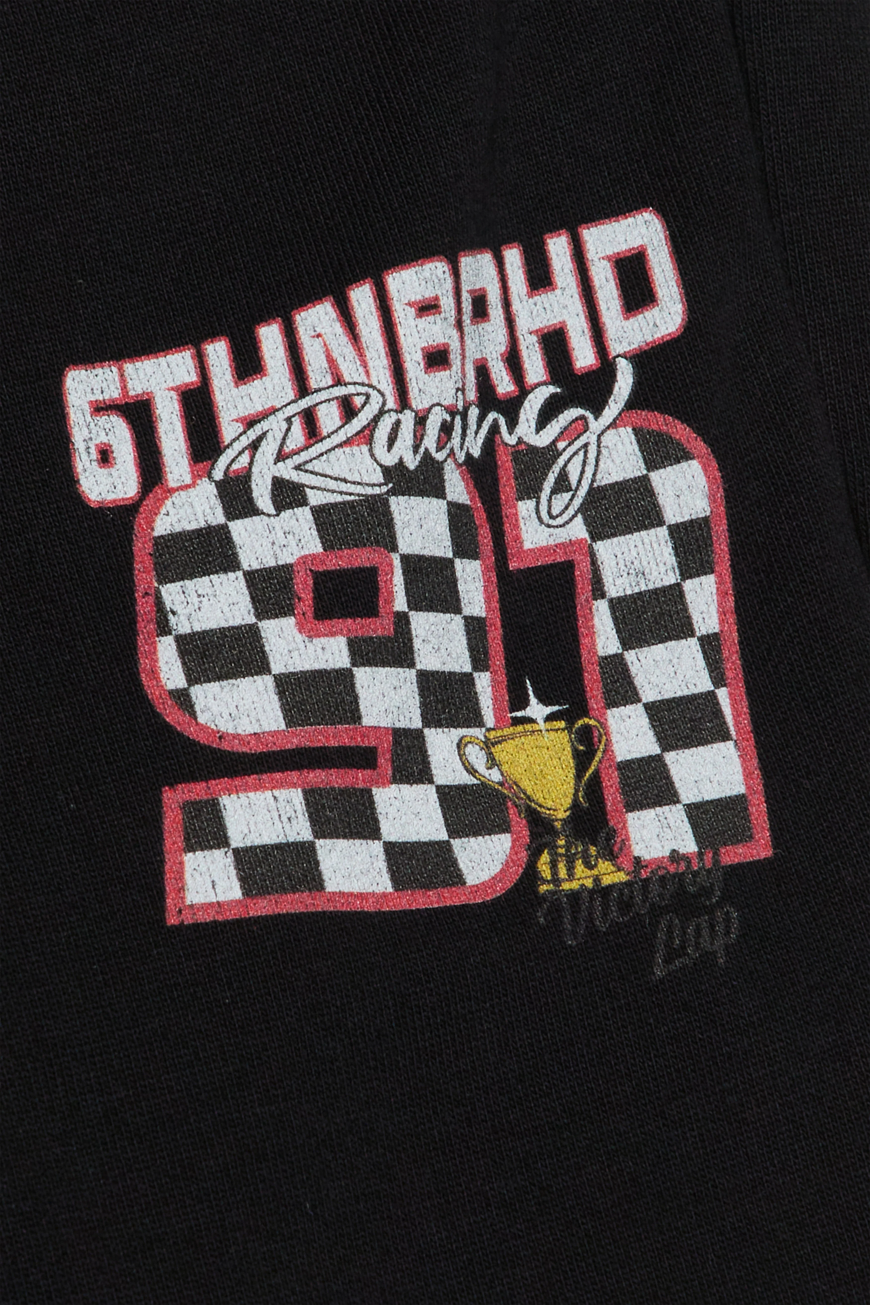 6Th Nbrhd Pit Stop Men's Pants Black - Image 7
