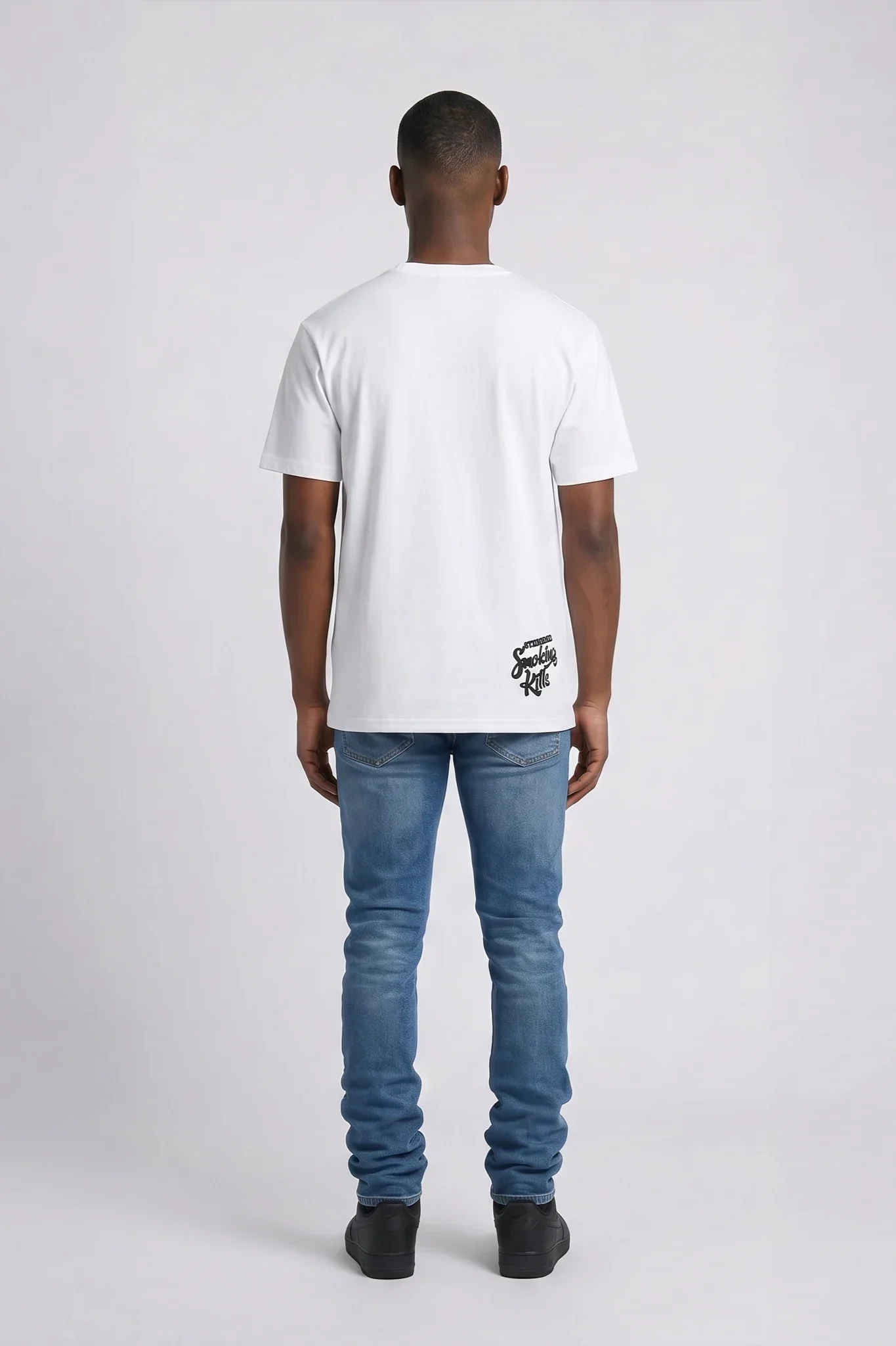 6Th Nbrhd No Smokes Men's T-Shirt White - Image 7