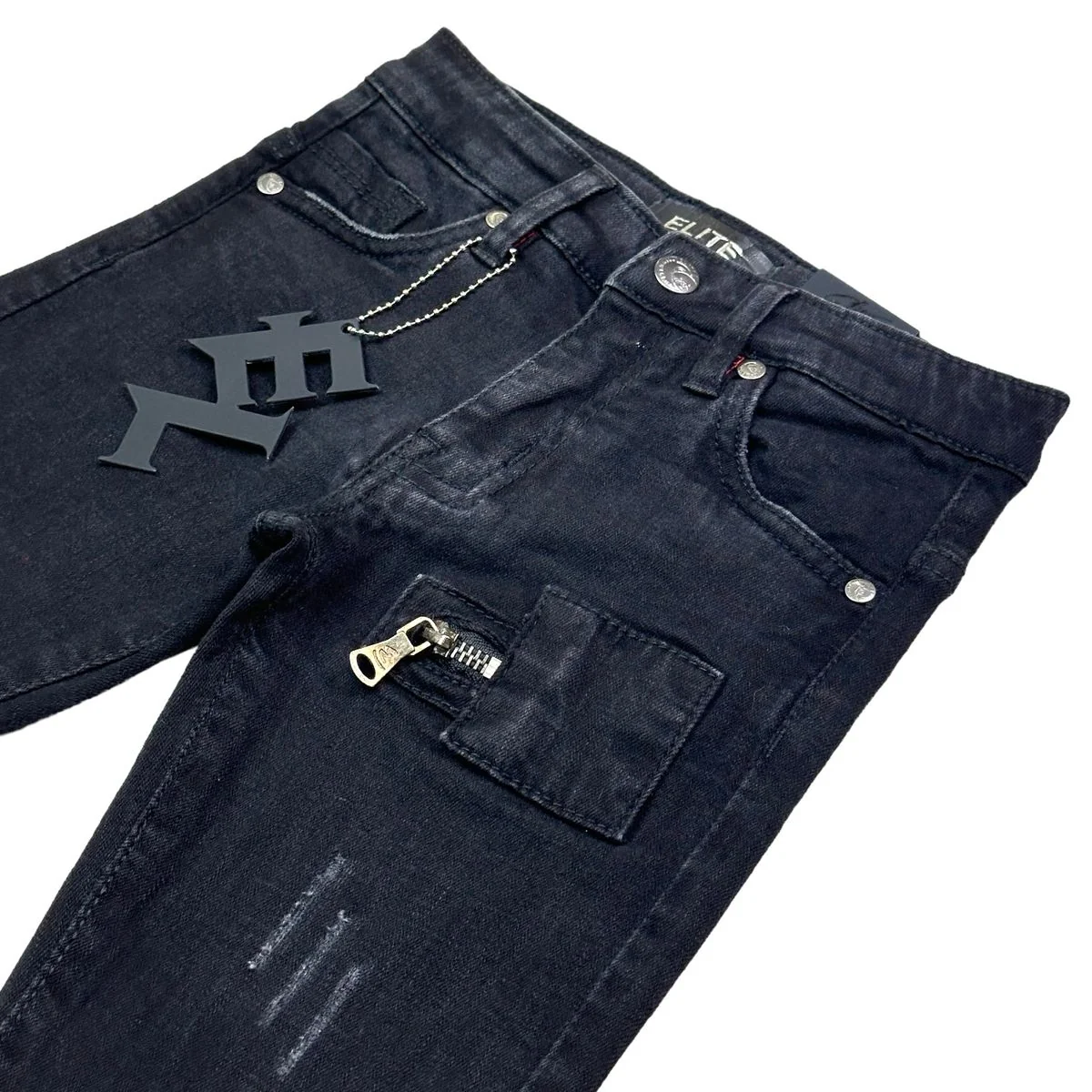 Elite Premium Kids Jeans Black - Image 3
