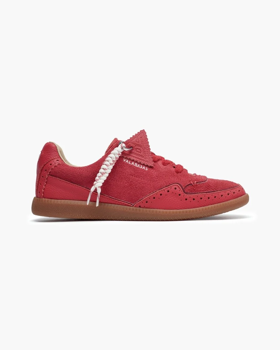 Valabasas Abel Sneakers - Braided Lace Red Glow - Image 5