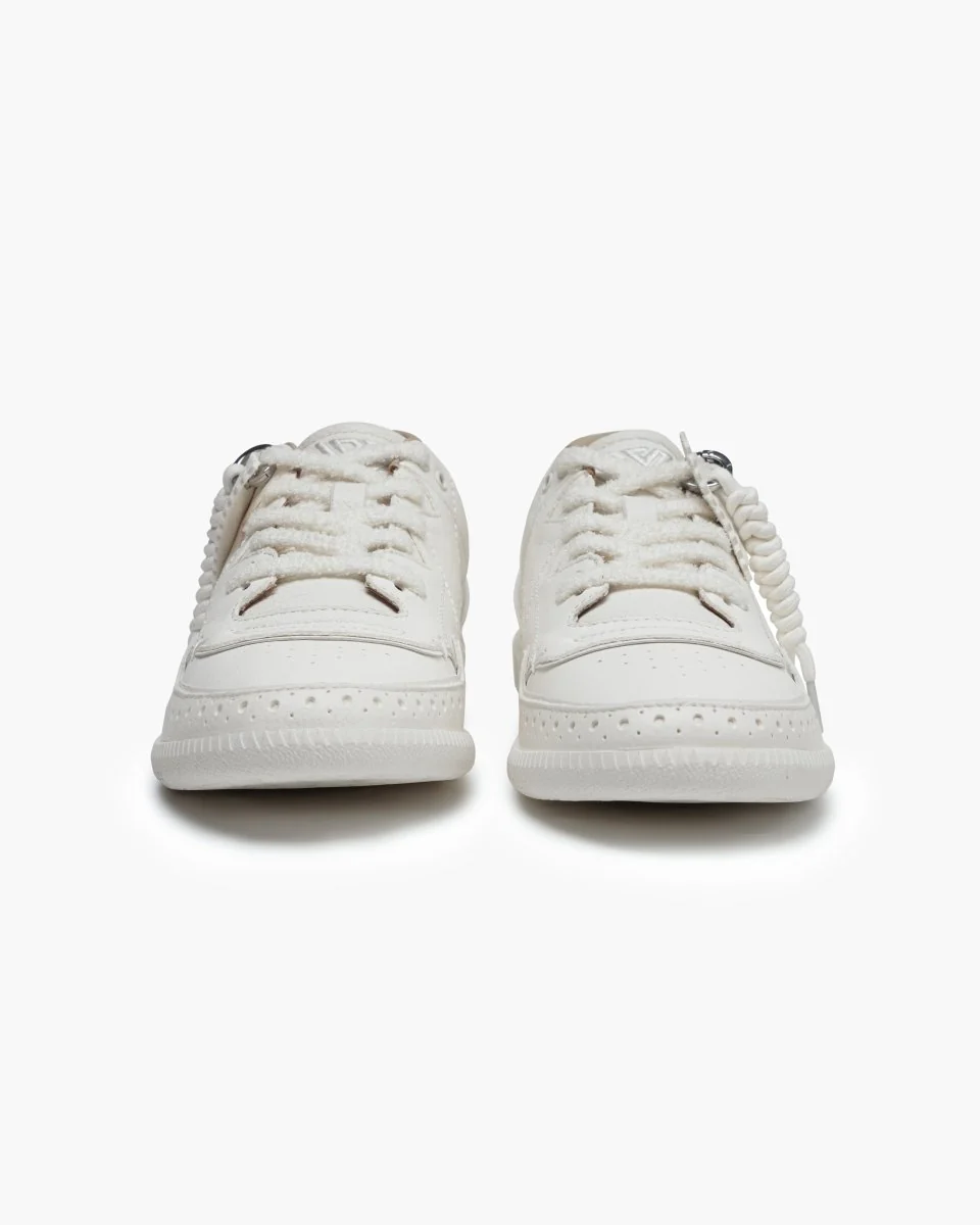 Valabasas Abel Sneakers - Braided Lace White - Image 4