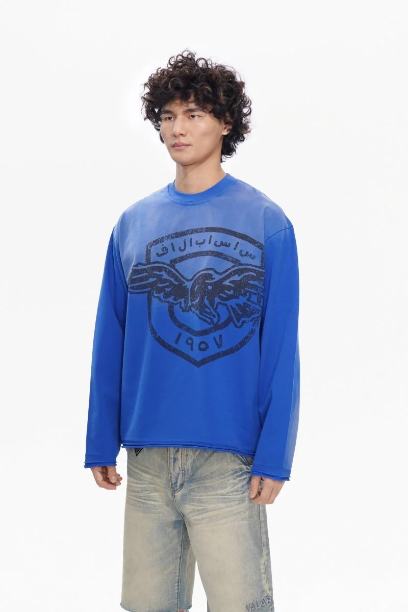 Valabasas Sweatshirt Blue - Image 4