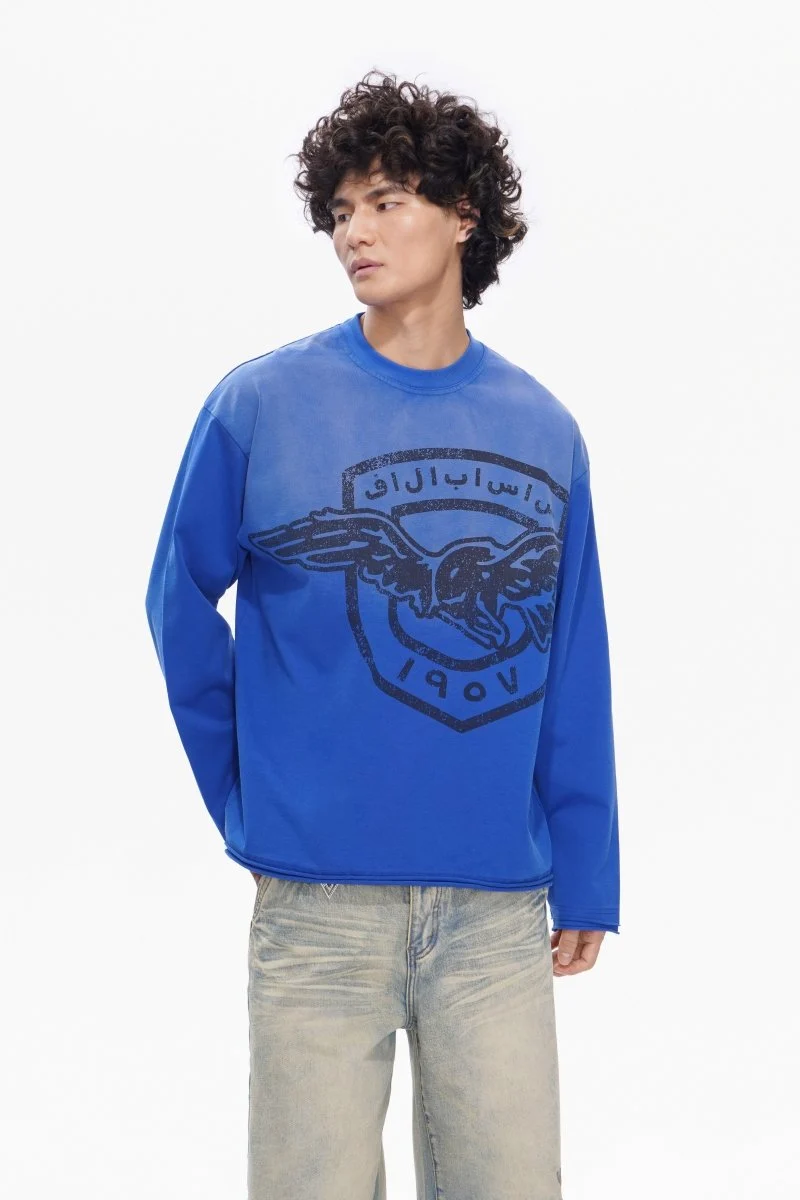 Valabasas Sweatshirt Blue - Image 6