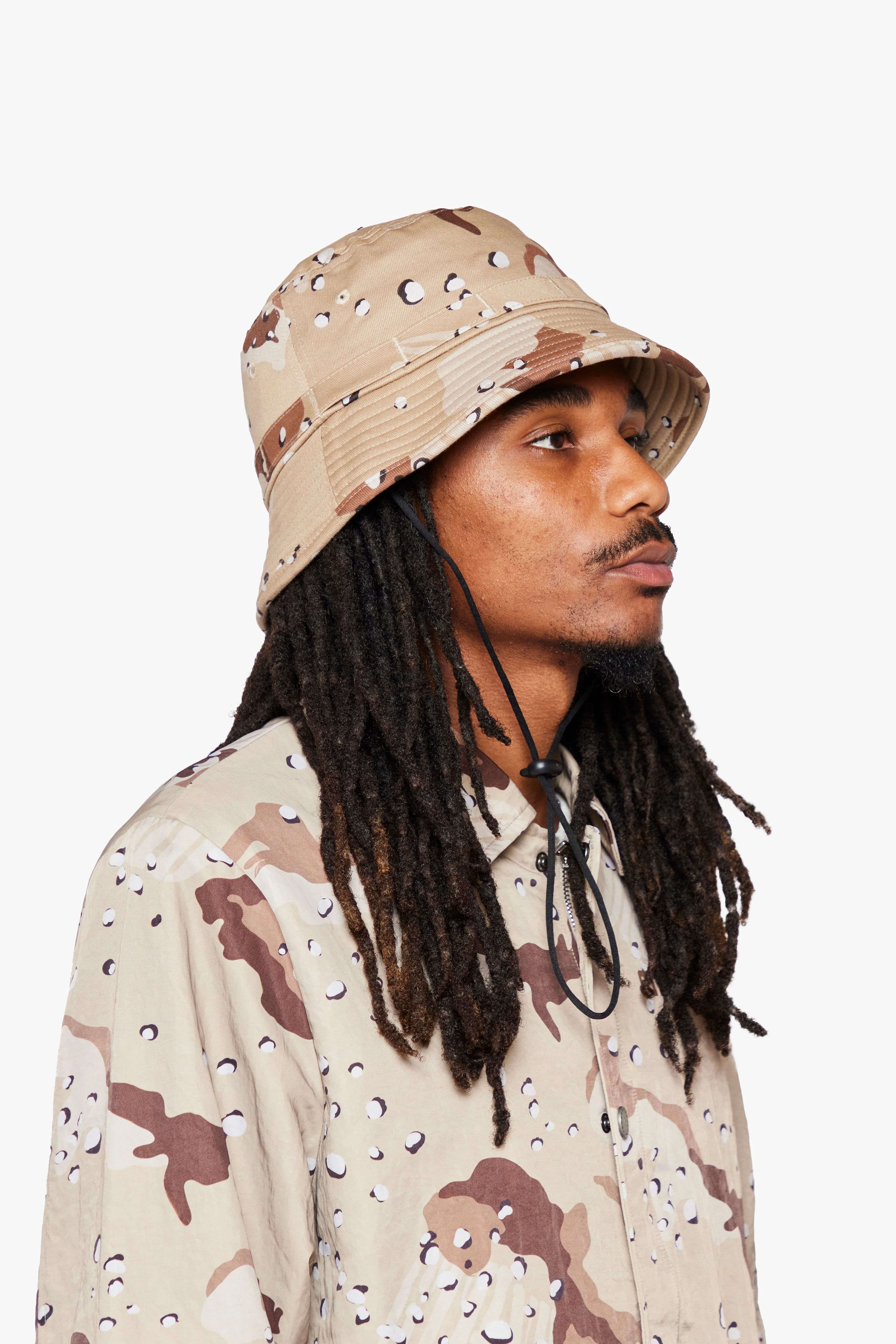 6Thneighborhood Camo Bucket Hat - Bungee Cord - Image 6