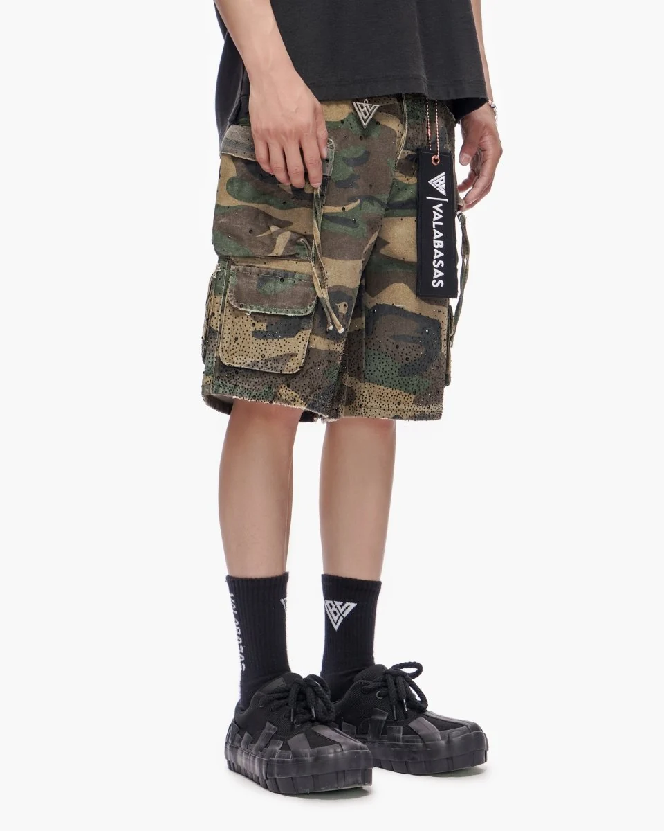 Valabasas Foliage Shorts - Cargo Pockets Foilage Green - Image 5