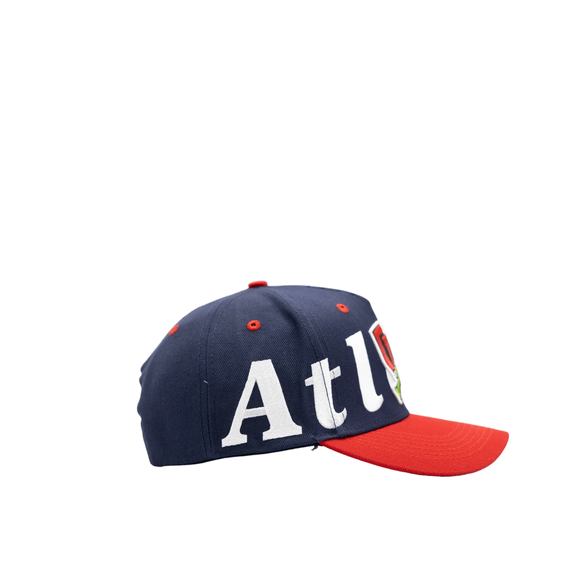 Gth Atlanta All Around Snapback Hat Navy Red - Image 5