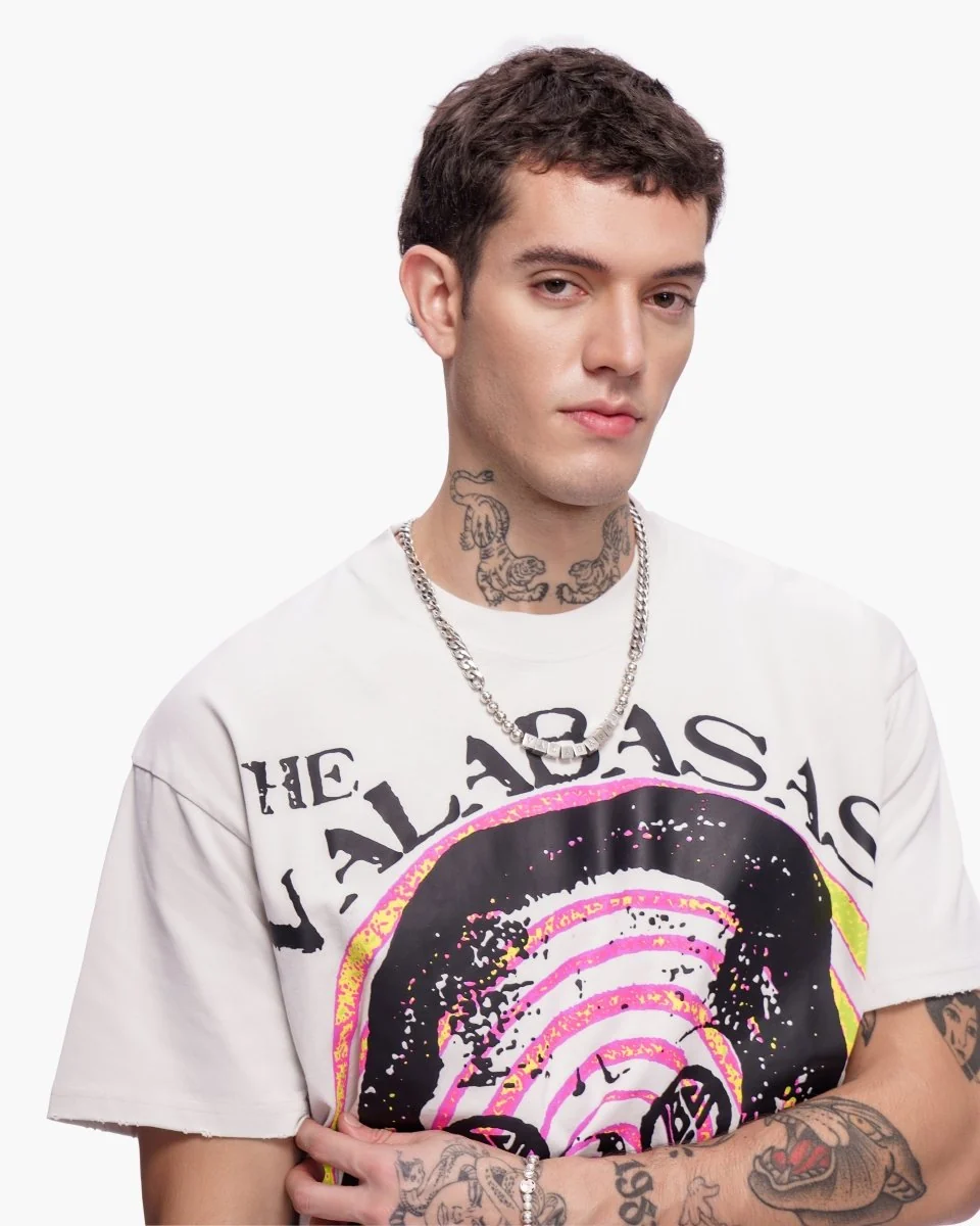 Valabasas Awoken Minds Tee - Graphic Beige - Image 5