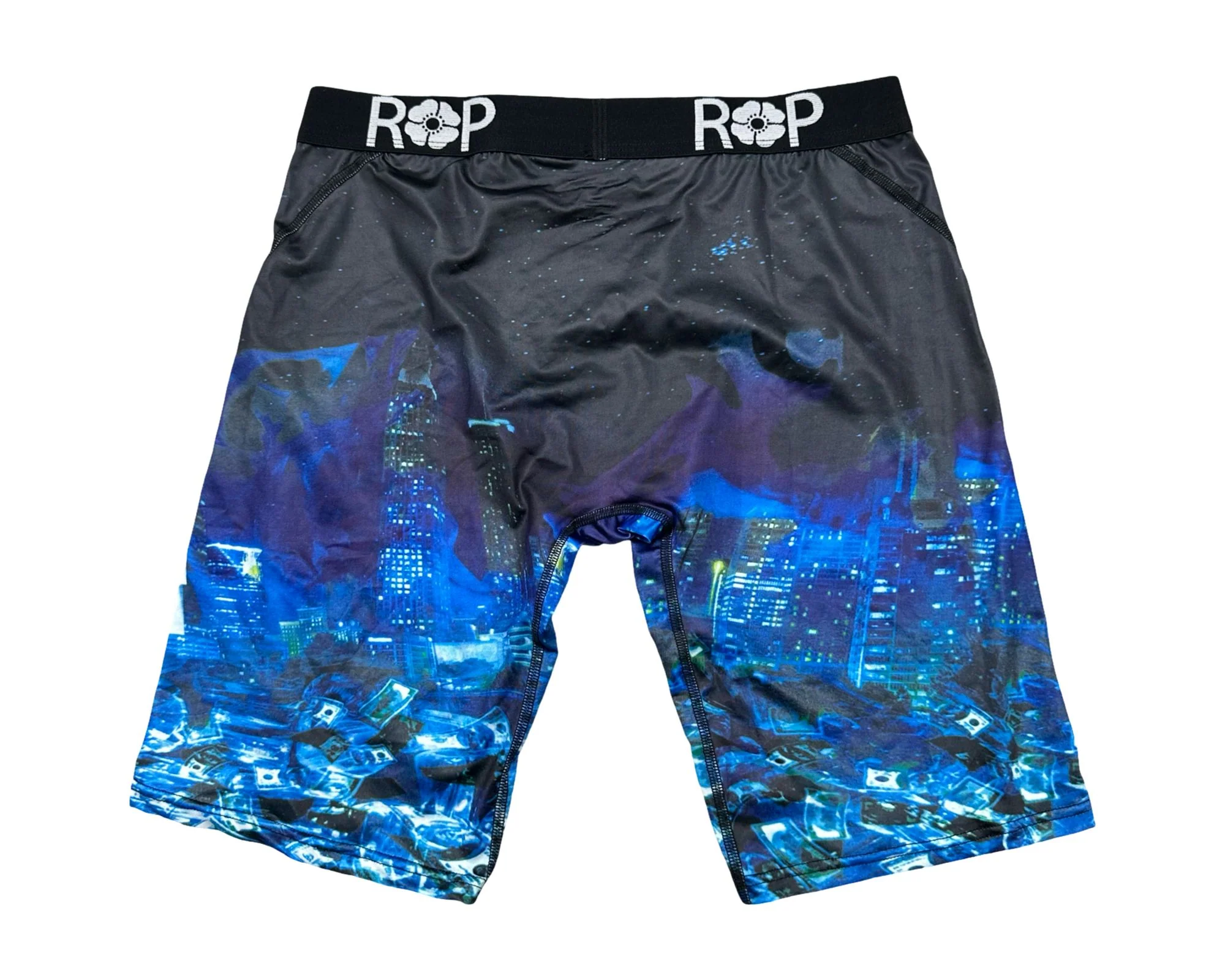 Red Poppy Magic City Shorts - Graphic - Image 2