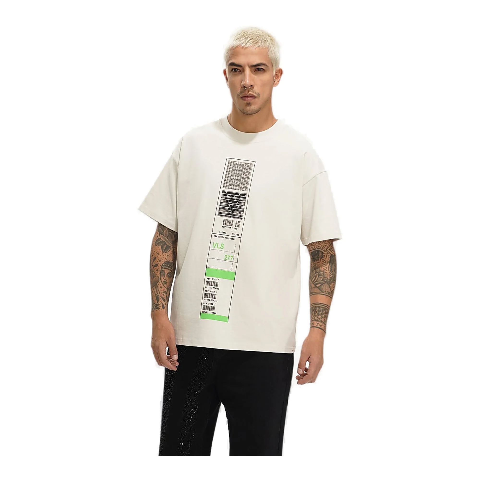 Valabasas Baggage Claim Tee - Graphic Cream