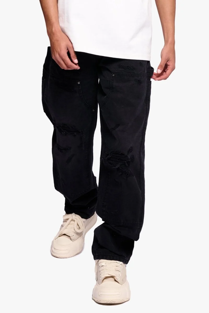 Valabasas Barnes Canvas Vintage Wash Straight Pants - Vintage Wash - Image 6