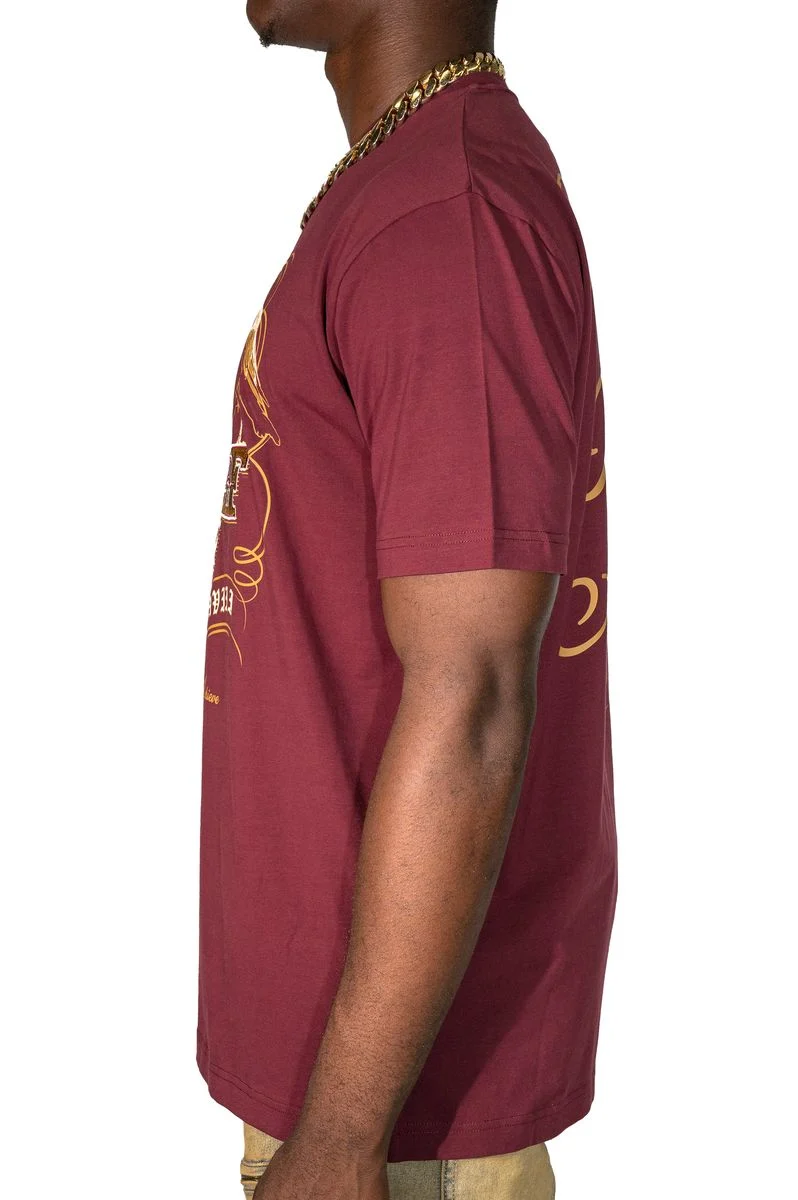 Black Leaf Raven T-Shirt - Graphic - Image 4