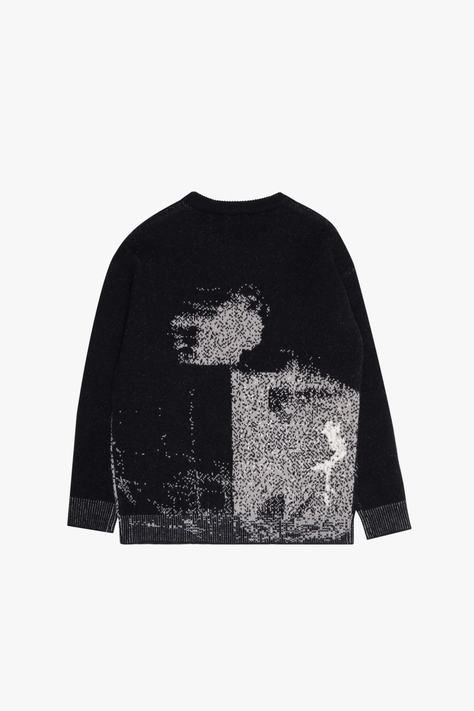 6Th Nbrhd Blinded Men's Sweater Black - Image 4