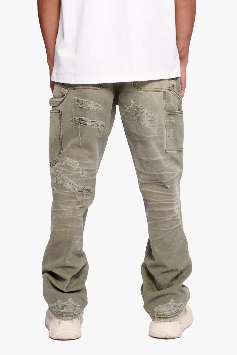Valabasas Booker Canvas Straight Pants Green - Image 7