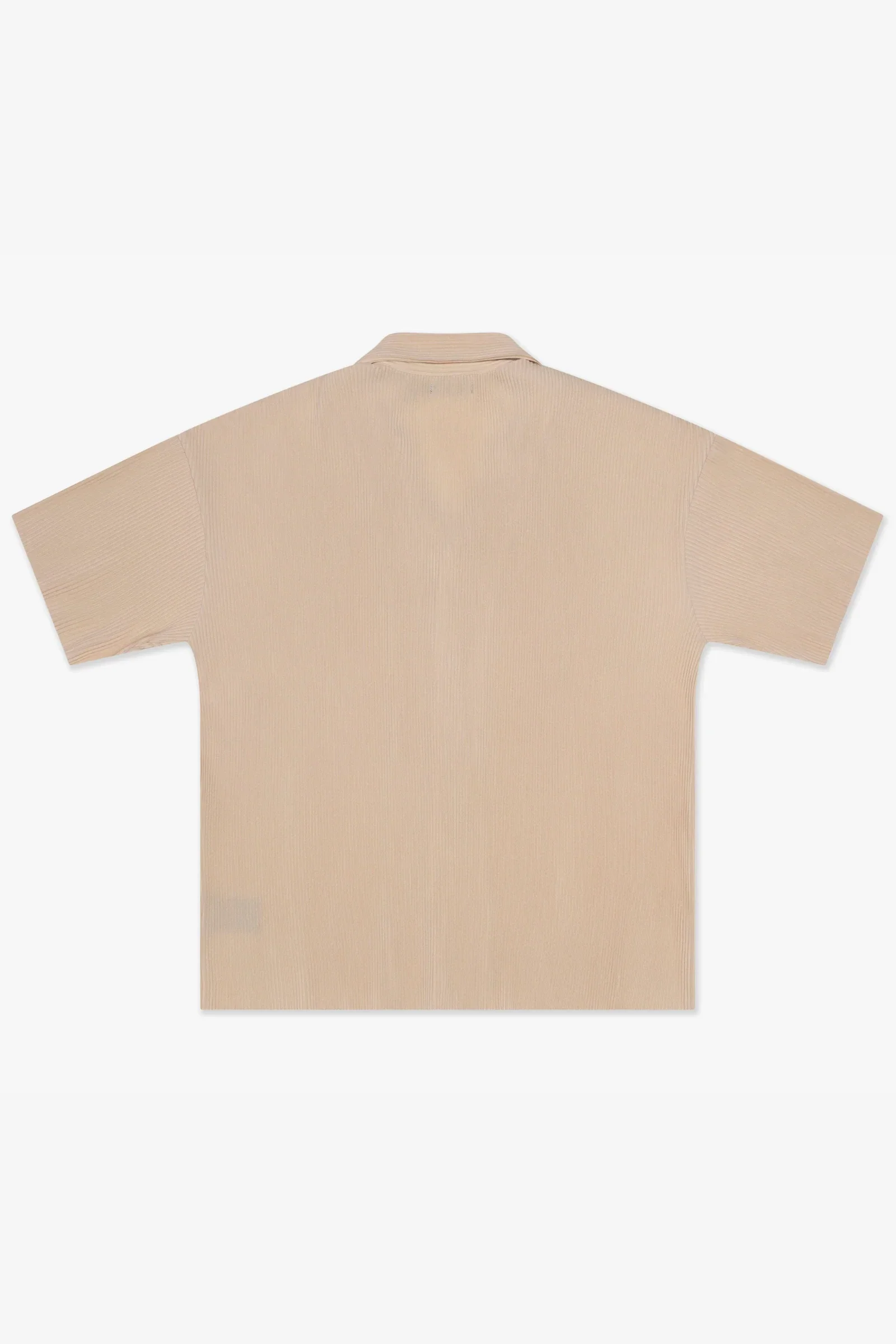 Silnt Chptrs Ribbed Shirt - Boxy Fit Cream - Image 6