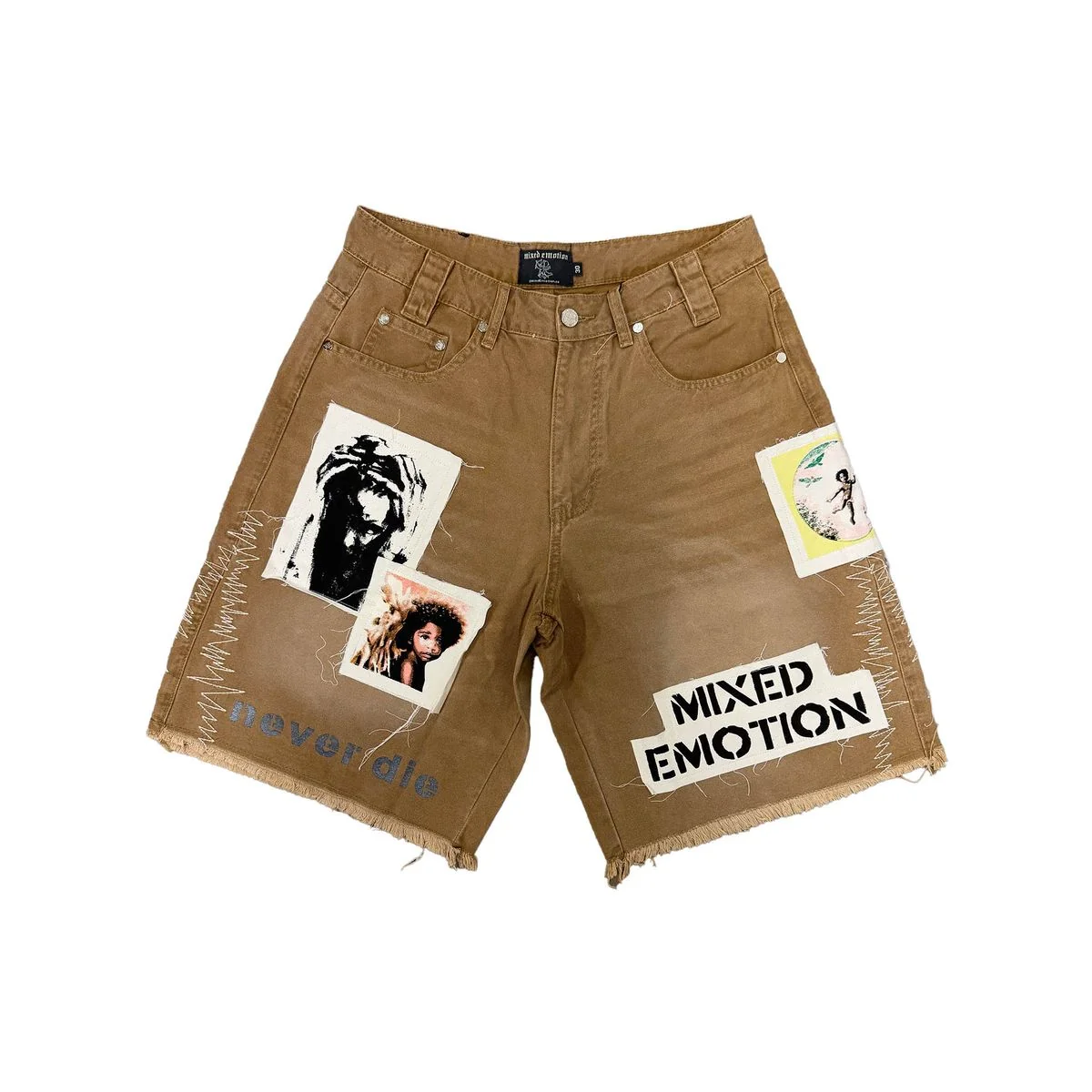 Mixed Emotion Chaos Shorts - Graphic - Image 4