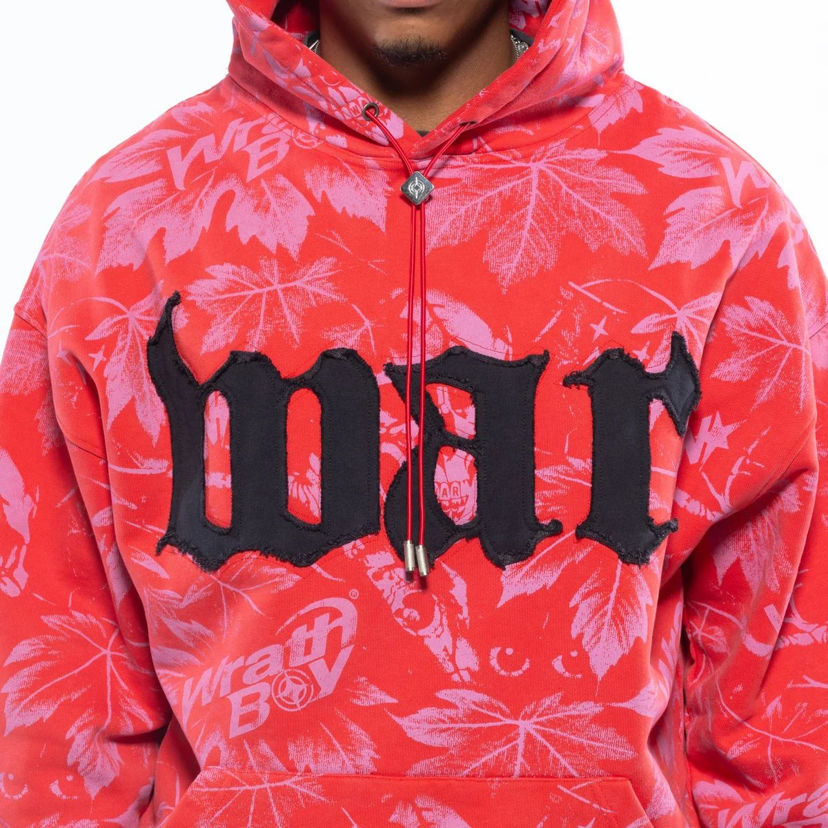 Wrathboy Child of God Hoodie Red - Image 3