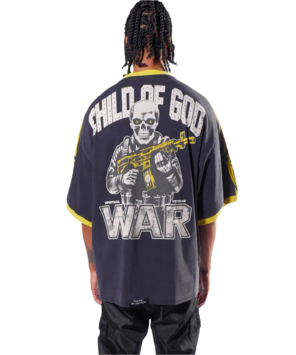 Wrathboy Wb05-116-Blk T-Shirt Black - Image 3