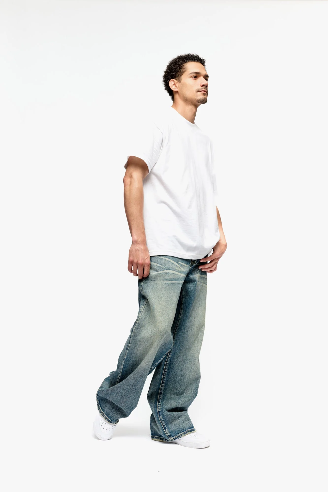 Silnt Chptrs Jeans Dk Blue Wash - Image 7