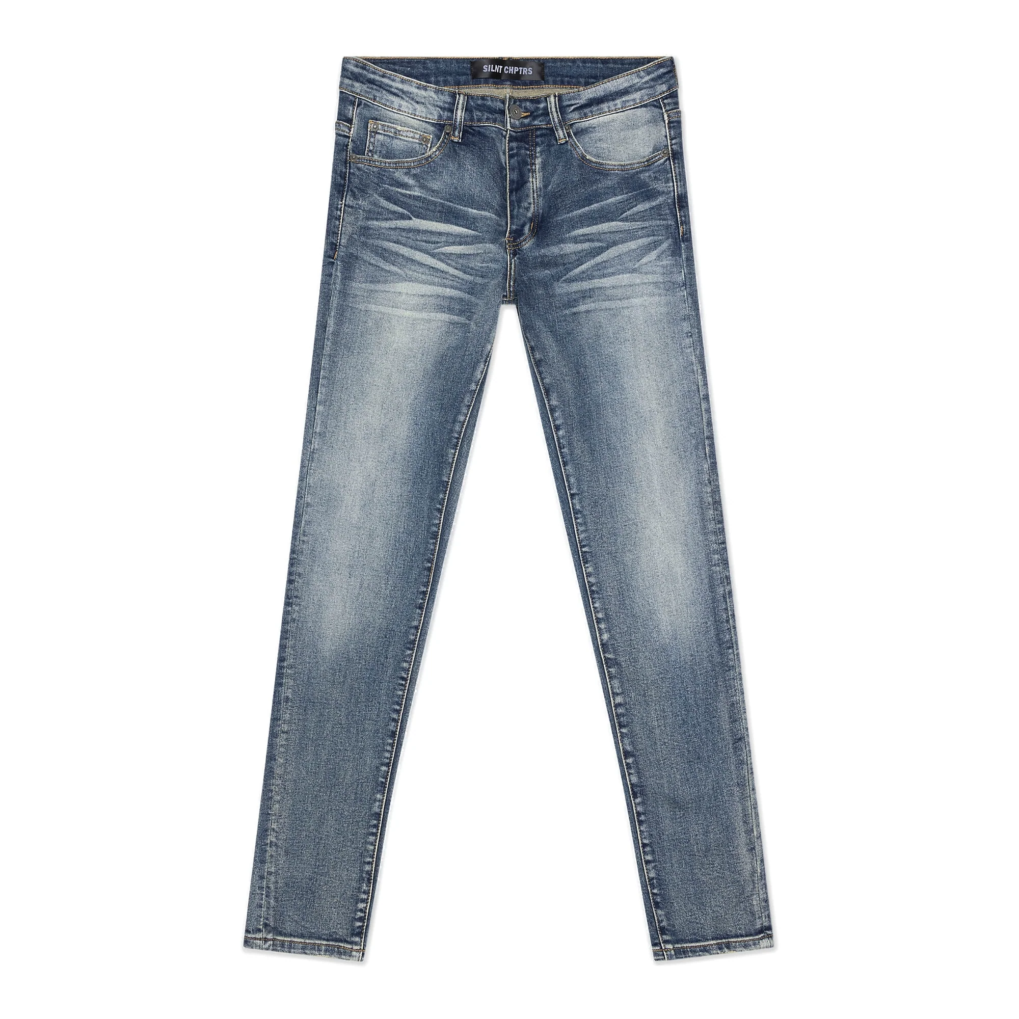 Silnt Chptrs Jeans Dk Blue Wash