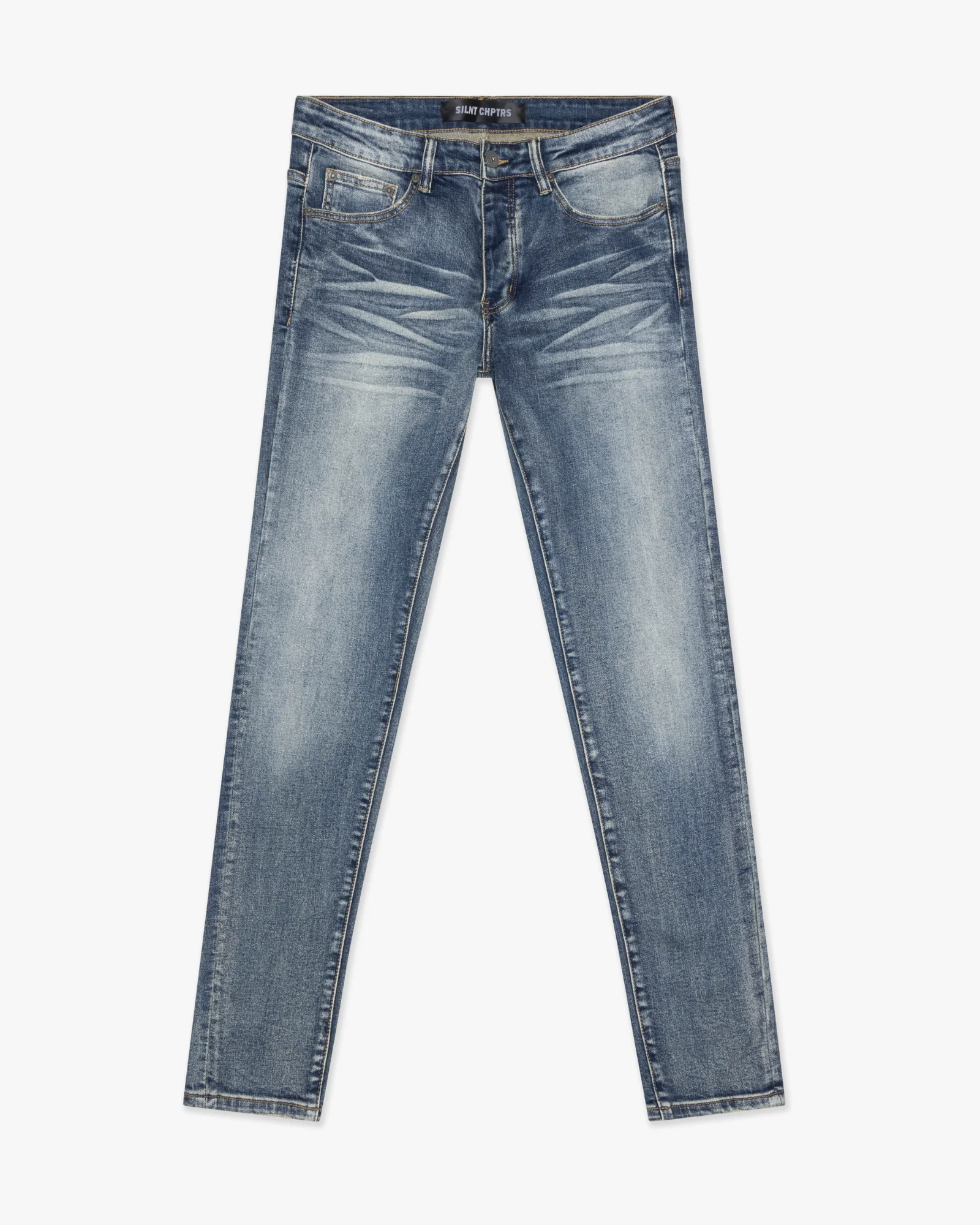 Silnt Chptrs Jeans Dk Blue Wash - Image 2
