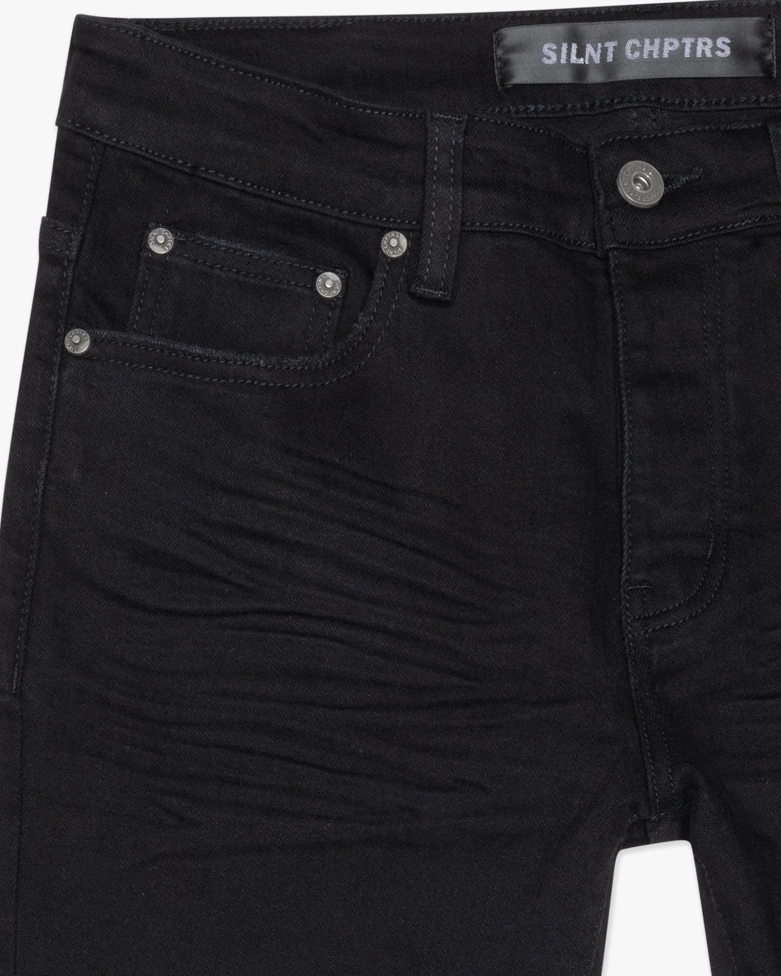 Silnt Chptrs Jeans Jet Black - Image 4