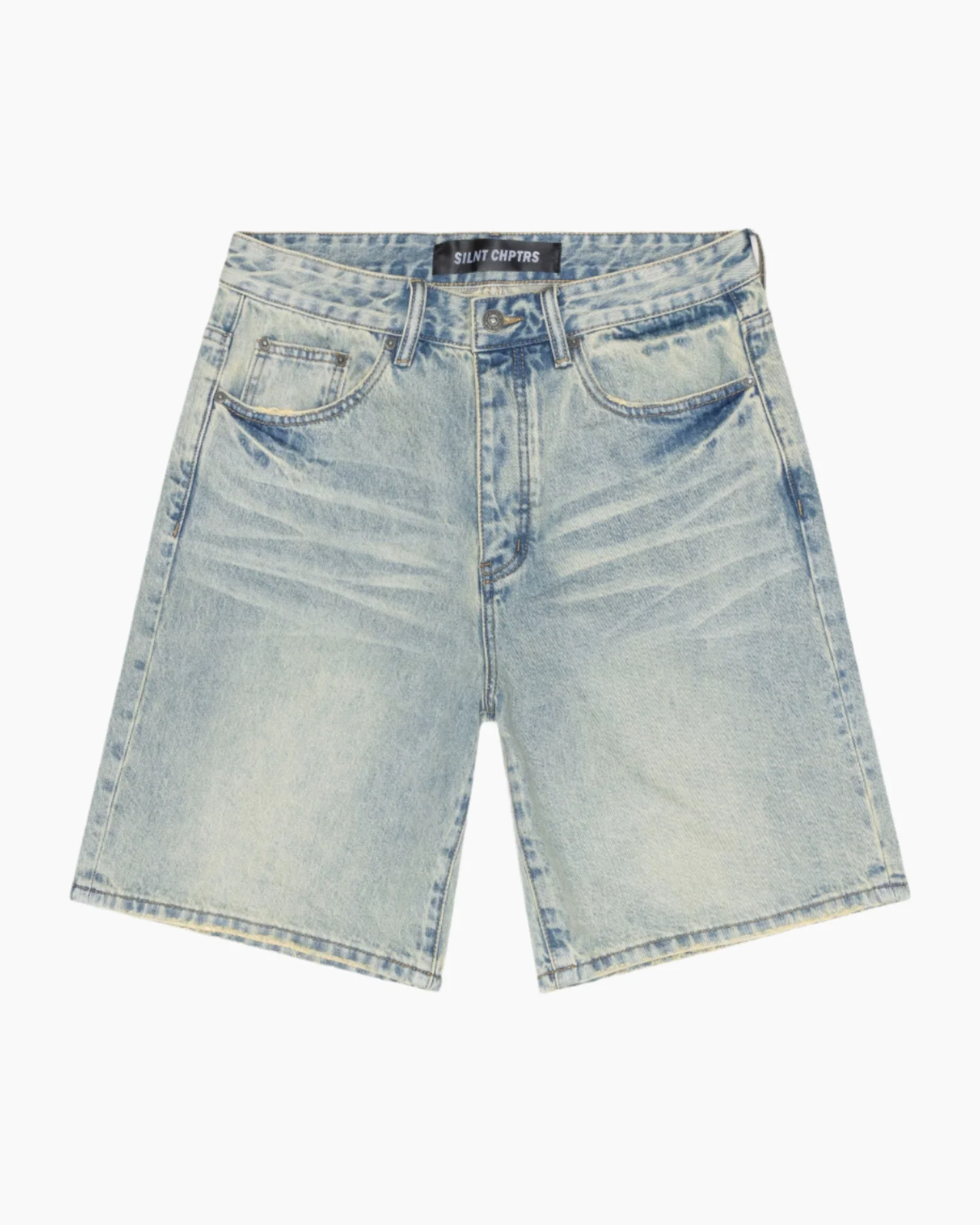 Silnt Chptrs Faded Shorts - Vintage Wash - Image 2