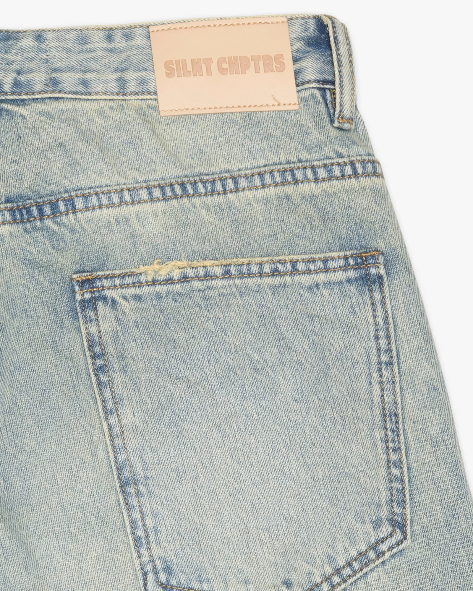 Silnt Chptrs Faded Shorts - Vintage Wash - Image 6