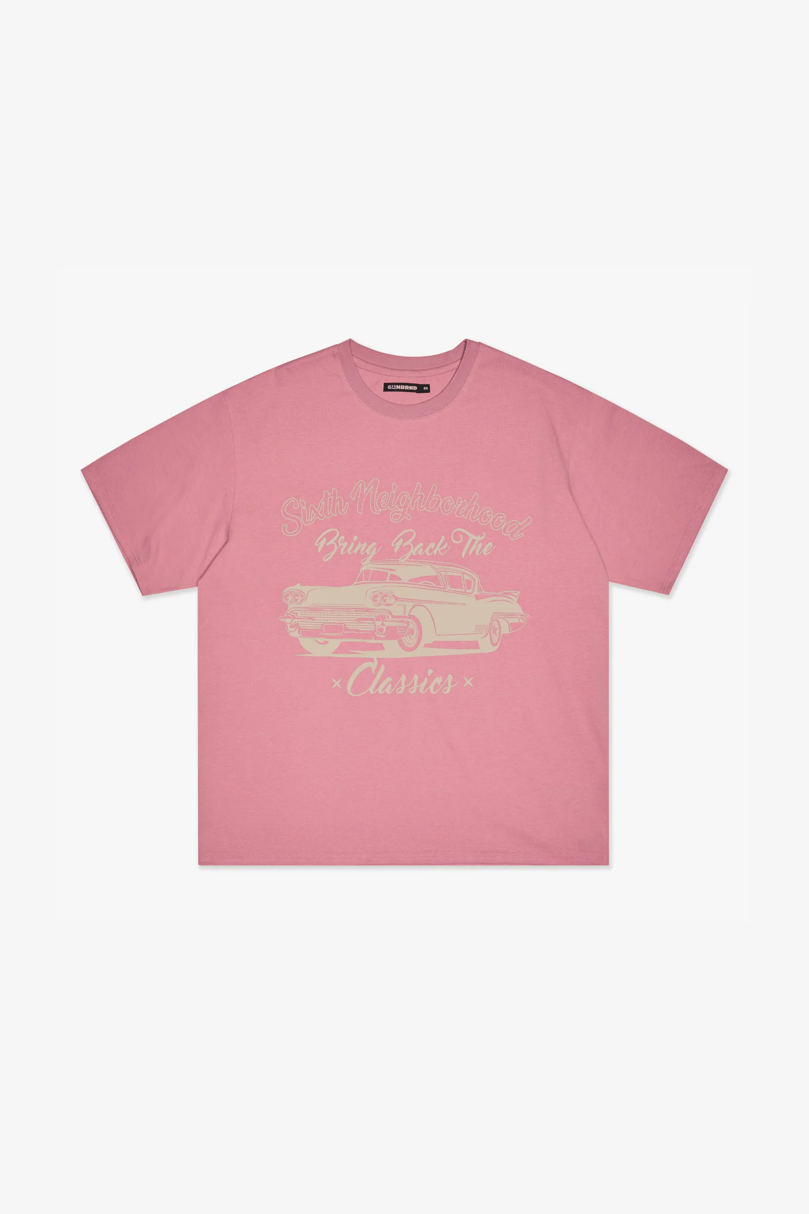 6Th Nbrhd Classic Is Back Men's T-Shirt Pink - Image 2