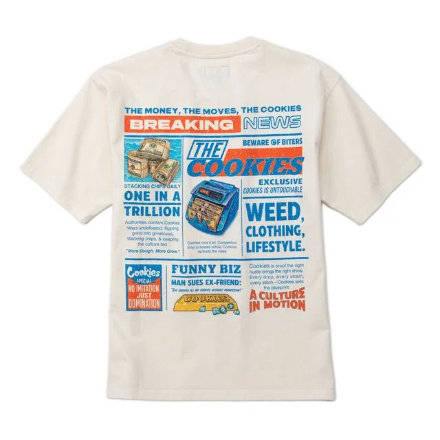 Cookies New Money Tee - Oversized Cream - Image 4