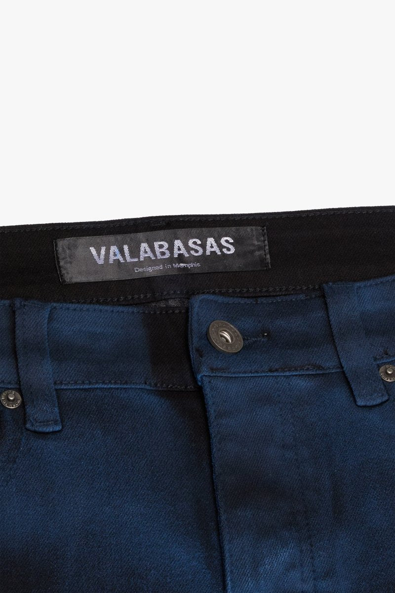Valabasas Counter Skinny Jeans Dirty Black Blue - Image 4