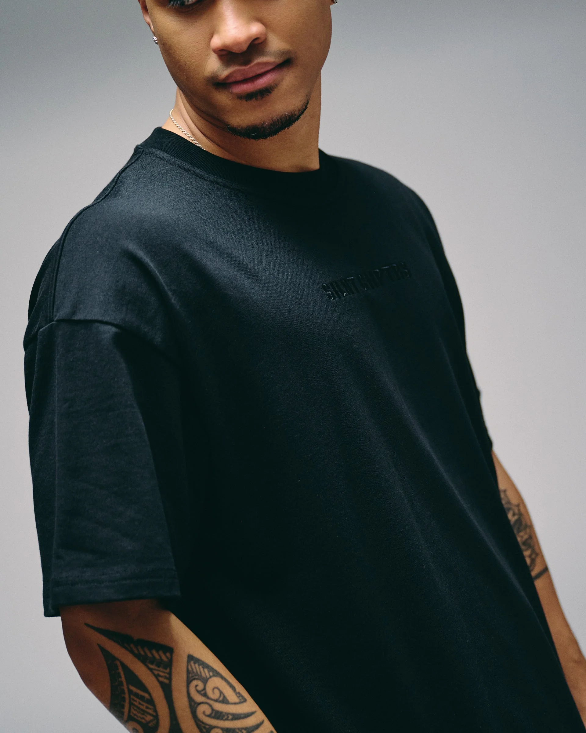 Silnt Chptrs Crucial T-Shirt Black - Image 3