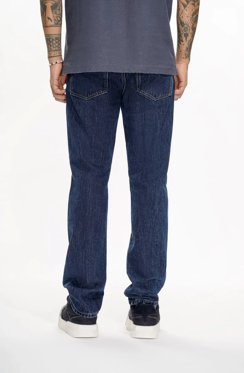 Valabasas Reinforced Jeans - Straight Fit Denim Blue - Image 4